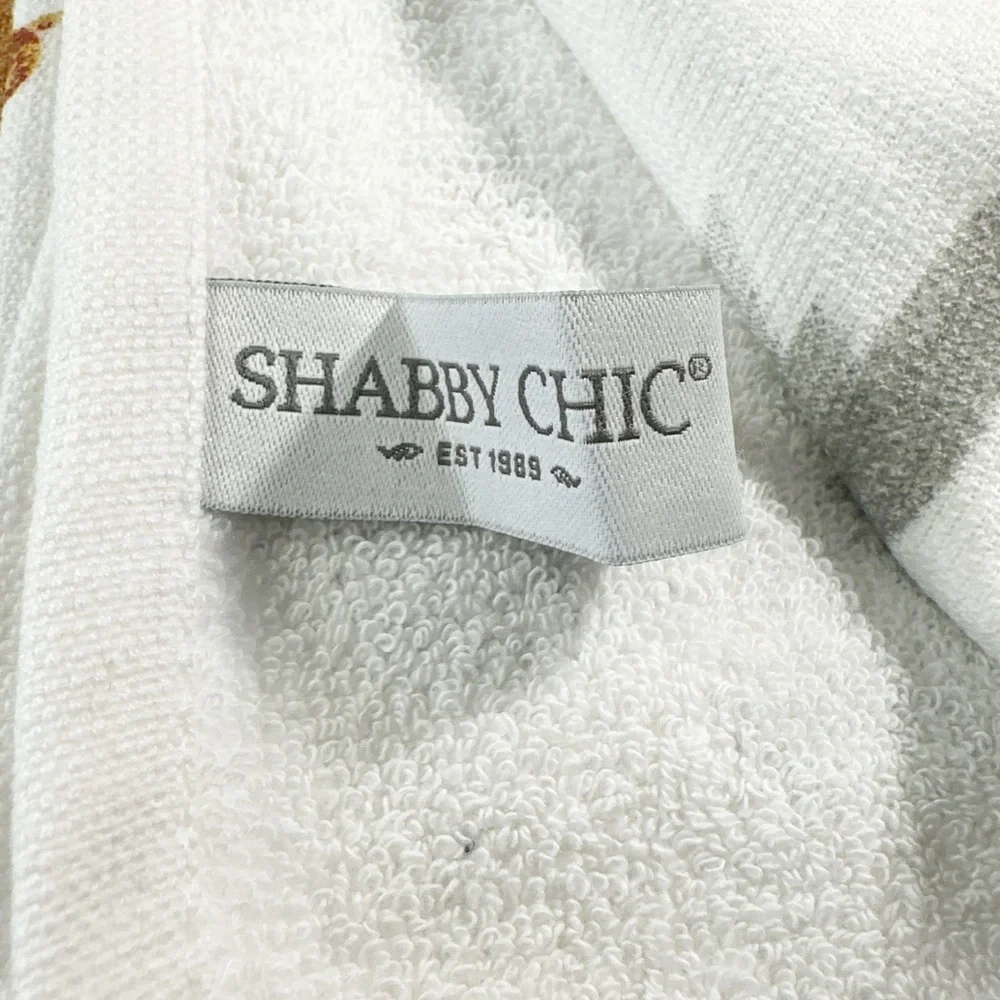 NEW Shabby Chic COWBOY BOOTS & PUMPKINS Kitchen Towel Set/3